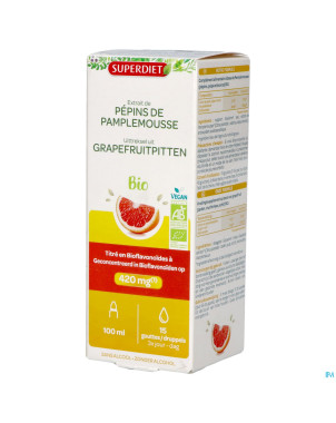 Superdiet pamplemousse 420 bio    100ml