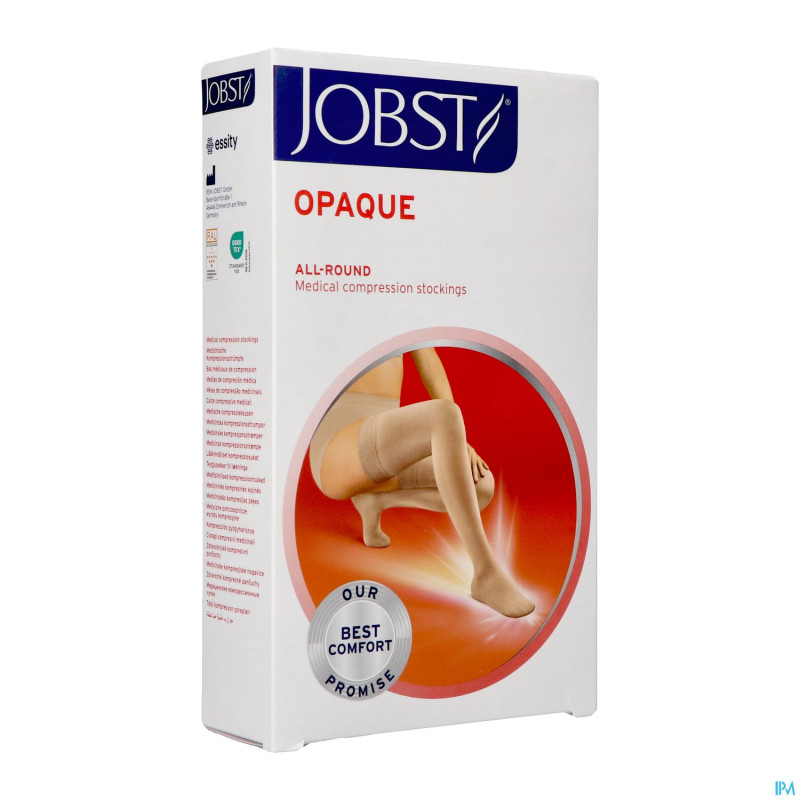 Jobst opaque 2 ag wide reg dots bla i pair