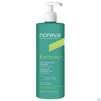 Exfoliac gel mousse int    400ml