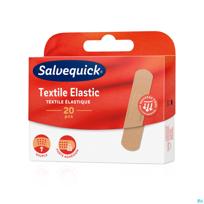 Salvequick textile pansements    20