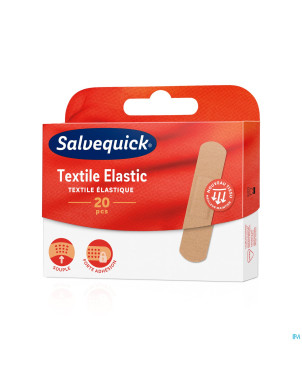 Salvequick textile pansements    20