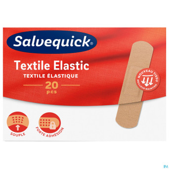 Salvequick textile pansements    20