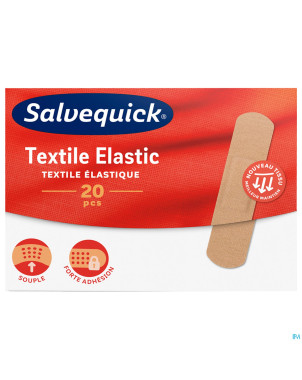 Salvequick textile pansements    20