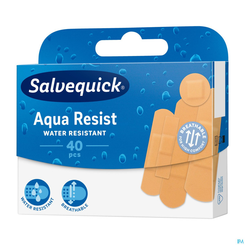 Salvequick aqua resist pansements    40