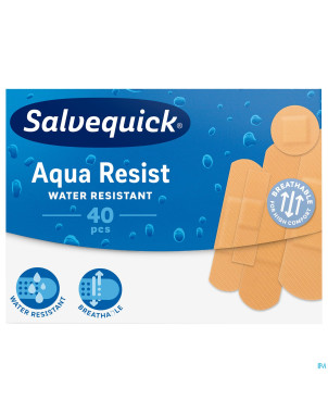 Salvequick aqua resist pansements    40