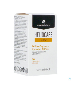 Heliocare 360 d plus caps 30 rempl.3121092/3918653