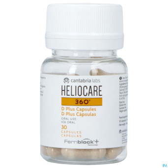 Heliocare 360 d plus caps 30 rempl.3121092/3918653