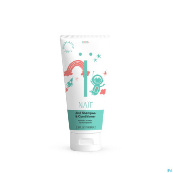 Naif kids 2-en-1 shampooing   100ml