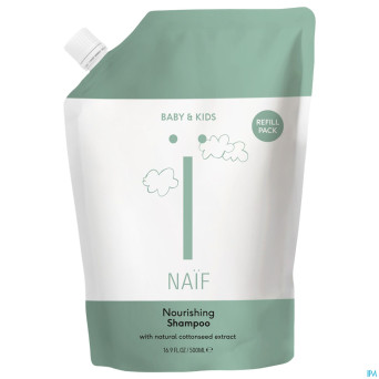 Naif baby&kids shampooing nourrisant recharg.500ml