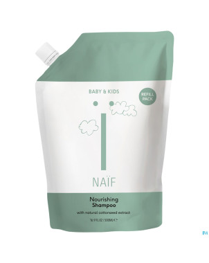 Naif baby&kids shampooing nourrisant recharg.500ml
