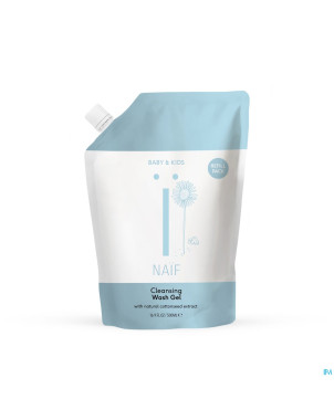 Naif baby&kids gel lavant nettoyant recharge 500ml