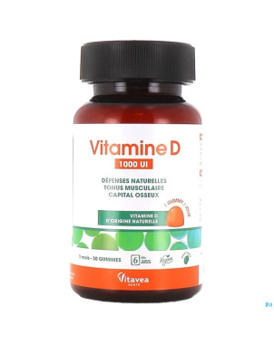 Vitavea sante vitamine d 1000 ui    gommes 30