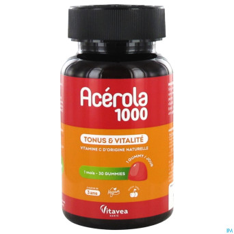 Vitavea sante acerola 1000    gommes 30