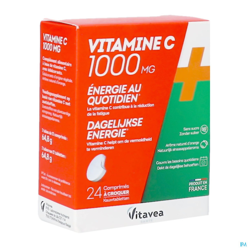 Vitavea sante vitamine c 1000mg    comp croq 24