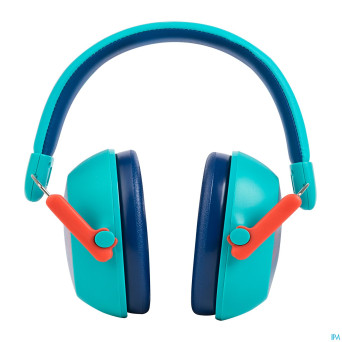 3m kids plus casque a/bruit enfants turquoise