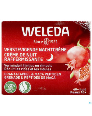 Weleda creme nuit raffermissante grenade&maca 40ml