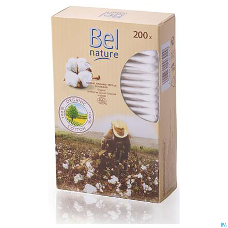 Bel nature bio batonnets ouates 200 mannavita