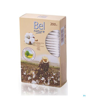 Bel nature bio batonnets ouates 200 mannavita