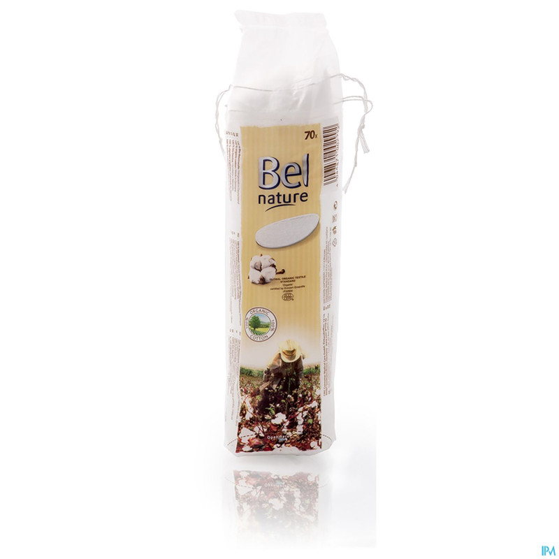 Bel nature bio disques demaquiller 70 mannavita