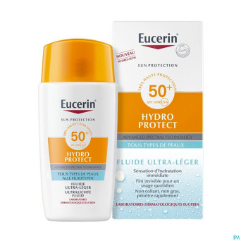 Eucerin sun hydro protect ultra leger ip50    50ml