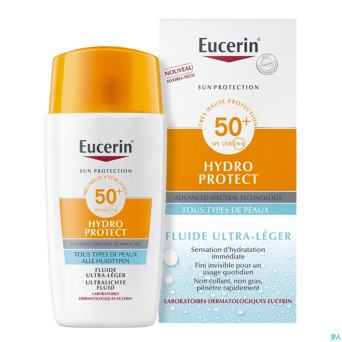 Eucerin sun hydro protect ultra leger ip50    50ml