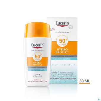 Eucerin sun hydro protect ultra leger ip50    50ml