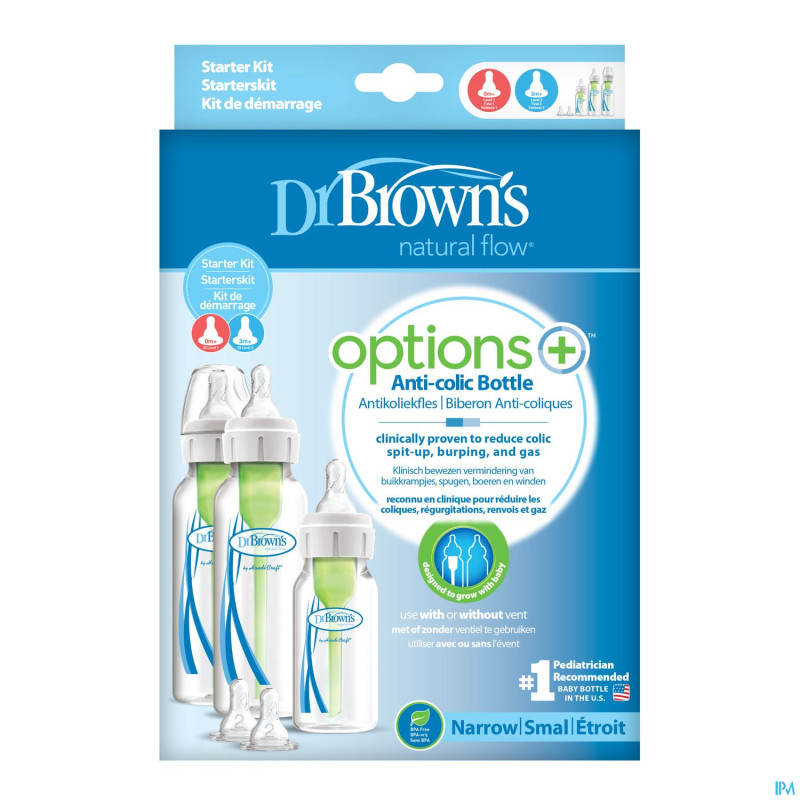 Dr.brown a/colic kit col etroit