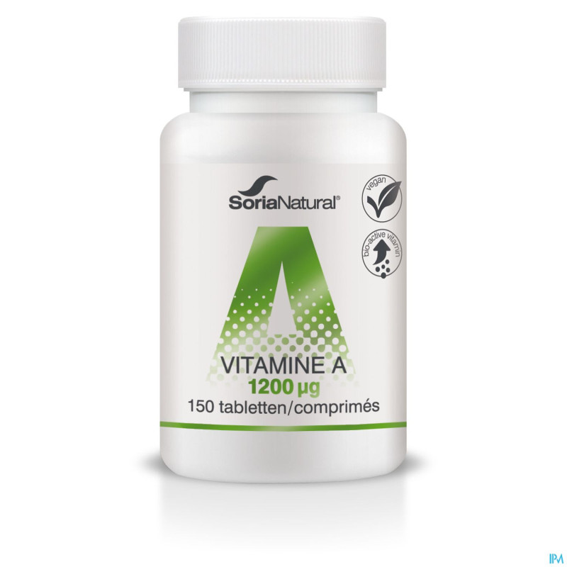 Soria vitamine a 1,2mg    comp 150