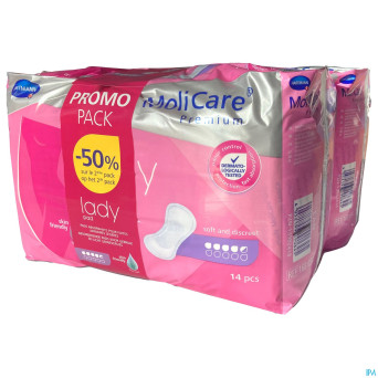 Molicare premium lady pad 4,5 drops 2x14 promopack