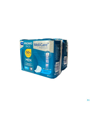 Molicare premium men pad 4 drops    2x14 promopack