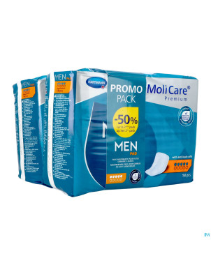Molicare premium men pad 5 drops    2x14 promopack