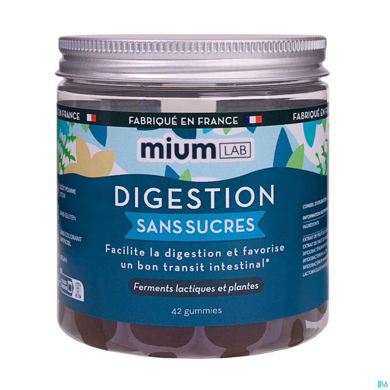Les miraculeux digestion s/sucres    gommes 42