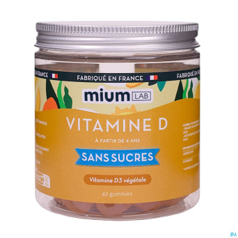 Les miraculeux vitamine d s/sucres    gommes 42