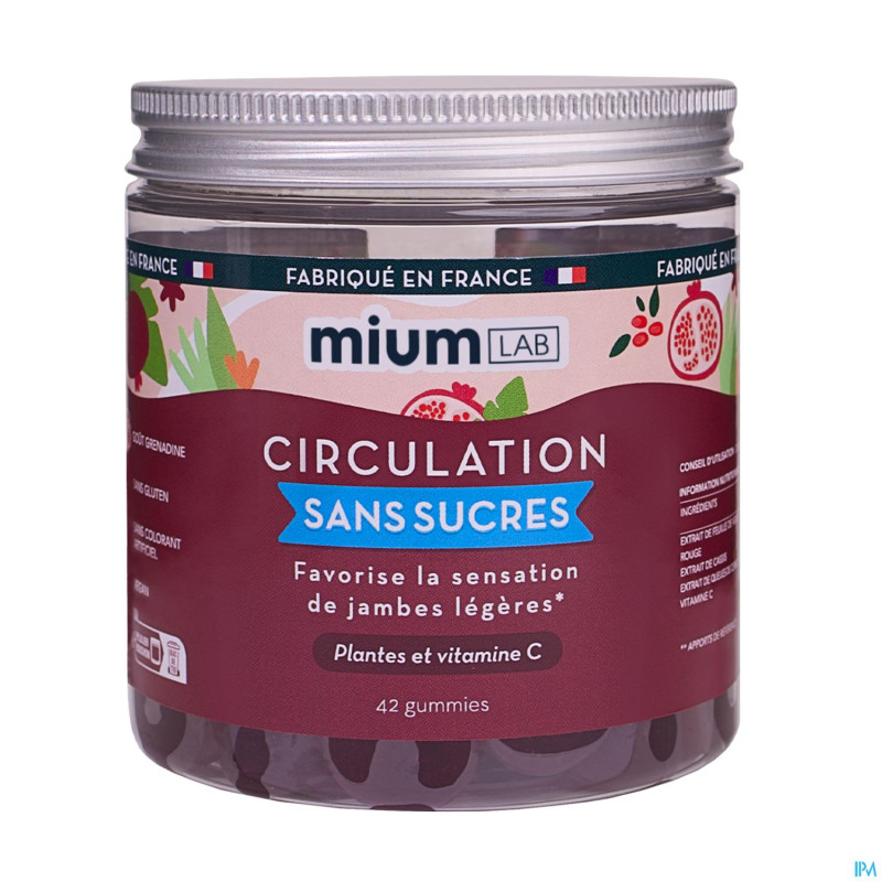 Les miraculeux circulation s/sucres    gommes 42
