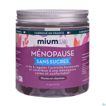 Les miraculeux menopause s/sucres    gommes 42