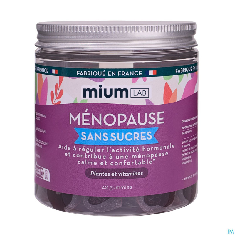 Les miraculeux menopause s/sucres    gommes 42