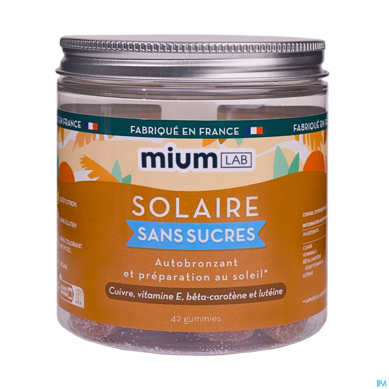 Les miraculeux solaire s/sucres    gommes 42