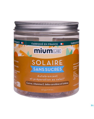 Les miraculeux solaire s/sucres    gommes 42