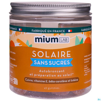 Les miraculeux solaire s/sucres    gommes 42