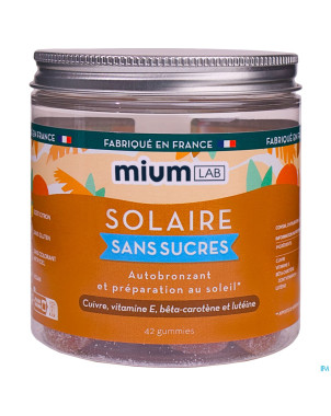 Les miraculeux solaire s/sucres    gommes 42