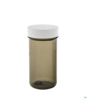 Flacon gelules fume avec couvercle 65ml 20    pch