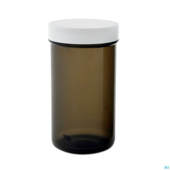 Flacon gelules fume avec couvercle 100ml 10    pch