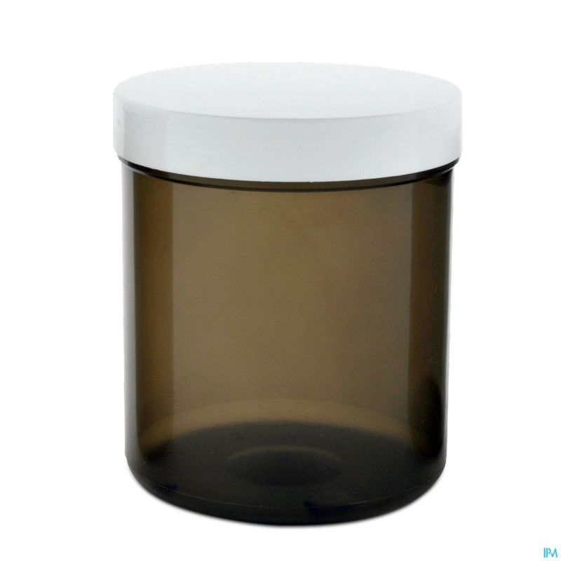 Flacon gelules fume avec couvercle 250ml 10    pch