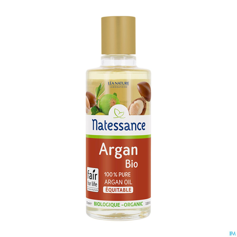 Natessance 100% pure bio huile argan    100ml