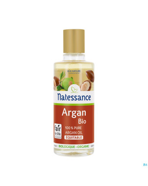 Natessance 100% pure bio huile argan    100ml