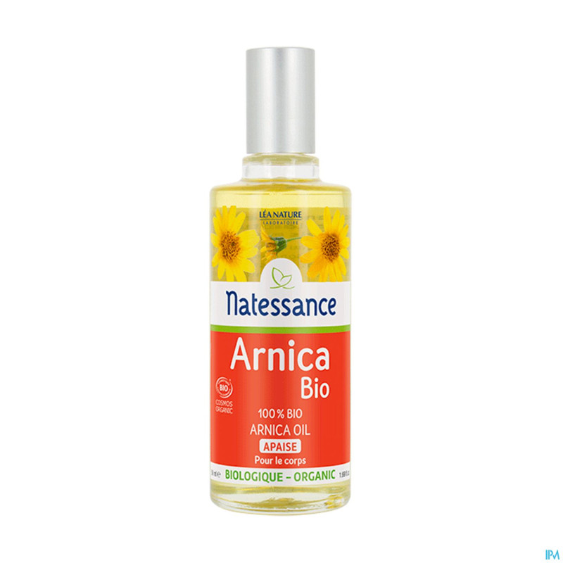 Natessance 100% pure bio huile arnica    50ml