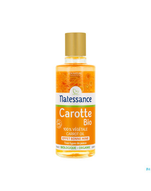 Natessance 100% pure bio huile carotte    100ml