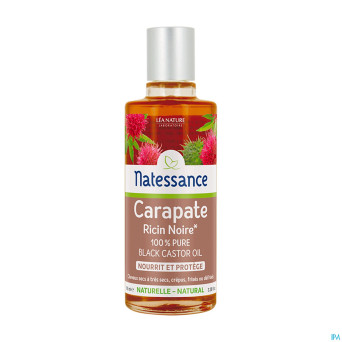 Natessance 100% nat. huile carap.ricin noire 100ml