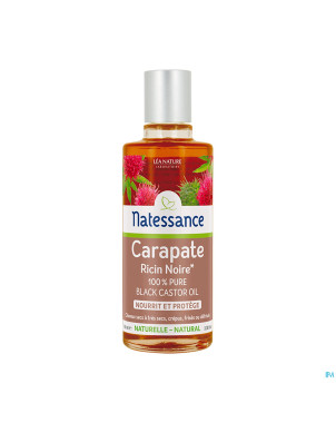 Natessance 100% nat. huile carap.ricin noire 100ml
