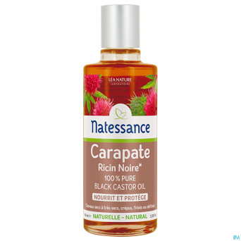 Natessance 100% nat. huile carap.ricin noire 100ml